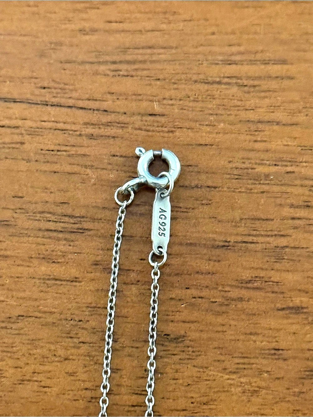 Tiffany & Co. Tiffany Notes Dual Initial Round Disc Pendant Necklace. Tiffany - Picture 3 of 10